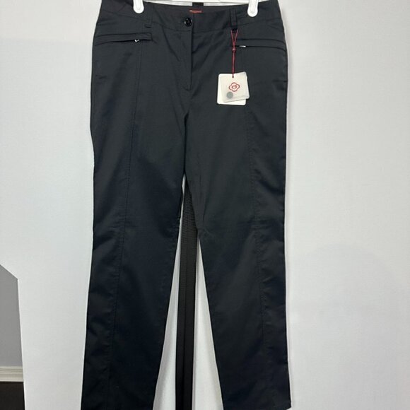 NWT - Olsen Lisa Pants - Size 38 Black - Picture 9 of 13